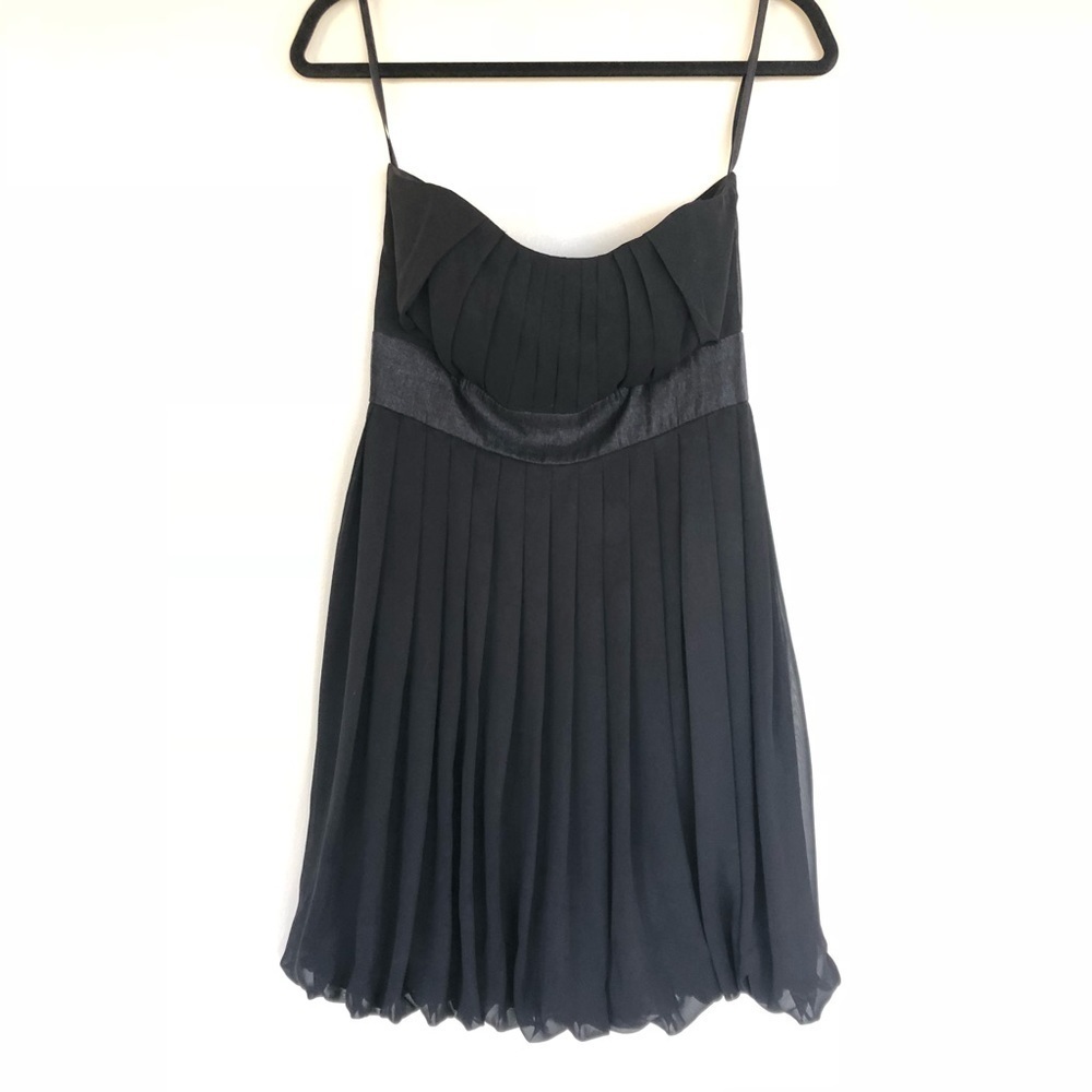 White House Black Market Dress Strapless Cocktail Formal Guest of Wedding
